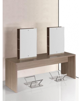 Зеркало парикмахерское на 4 места