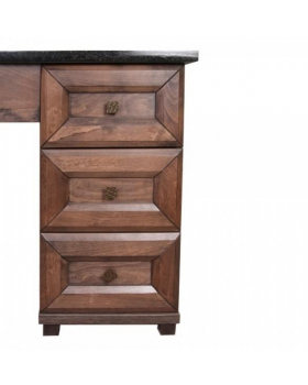 Мужское зеркало барбер "Ракушка"