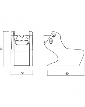 Мойка парикмахерская "TEKNOWASH BASIC"