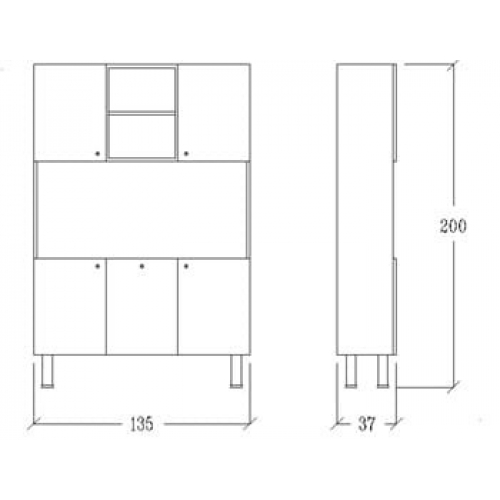 Лаборатория "Mobili servizio 8725"