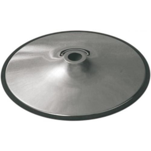 Диск для кресла парикмахерского круглый хром