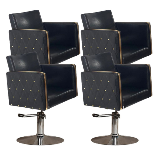 Парикмахерское кресло "Голдиум Блэк Д"