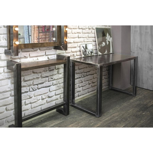 Мужское барбер зеркало "Andres" (с подставкой и подсветкой)